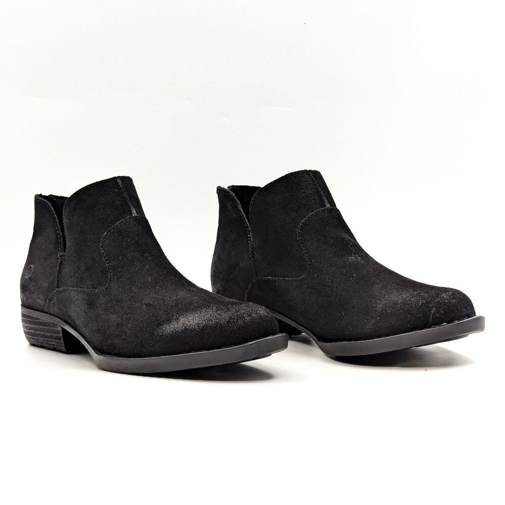 Born Ebony Suede Ankle Boots